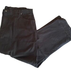 Dickies Men's NWT Dungaree Jeans 40x32 Black Straight Flex Work Pants